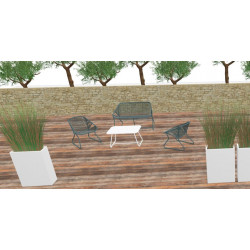 Fermob Sixties lounge set