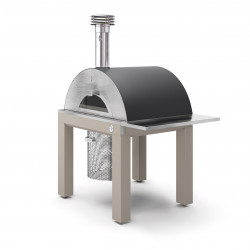 Riviera Antraciet 60x80 - 4 pizza's (incl. trolley)